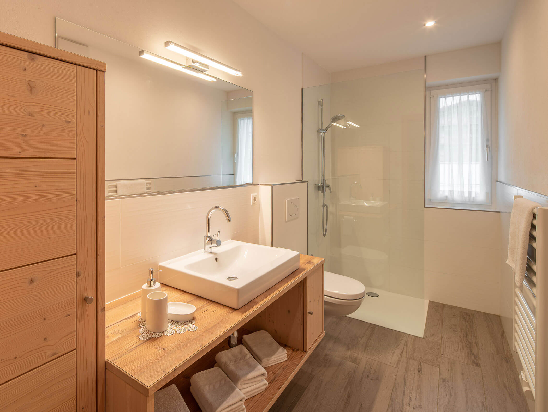 Apartment Scheate - Badezimmer