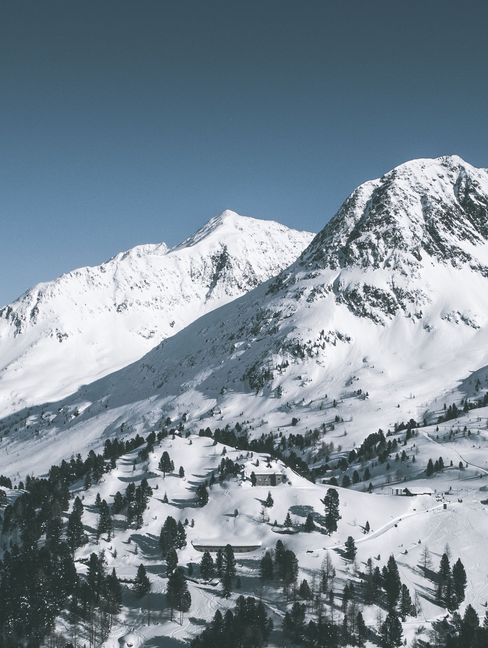 Verschneite Winterlandschaft